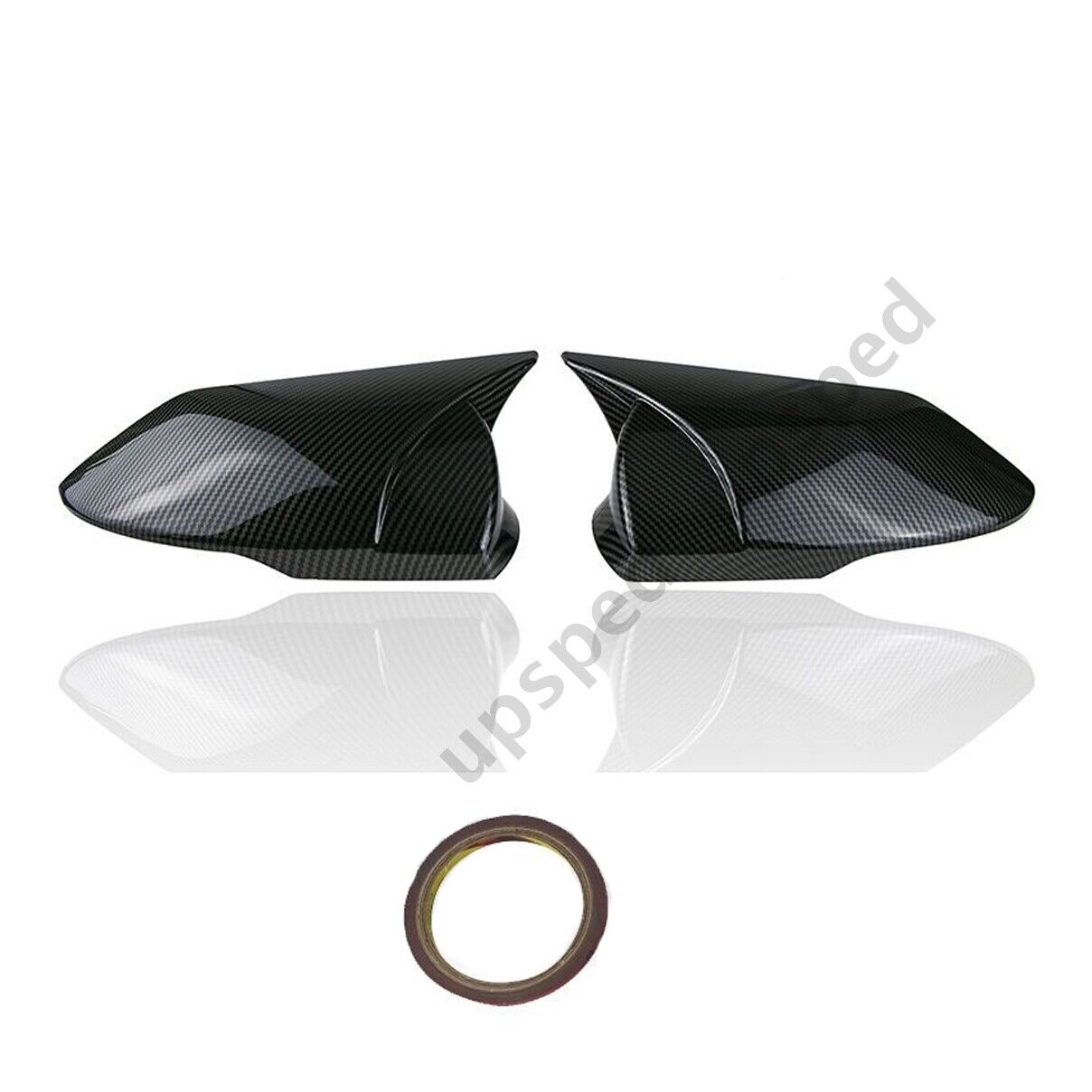 Cubierta del espejo retrovisor lateral de fibra de carbono para Hyundai Elantra 2021-2023-